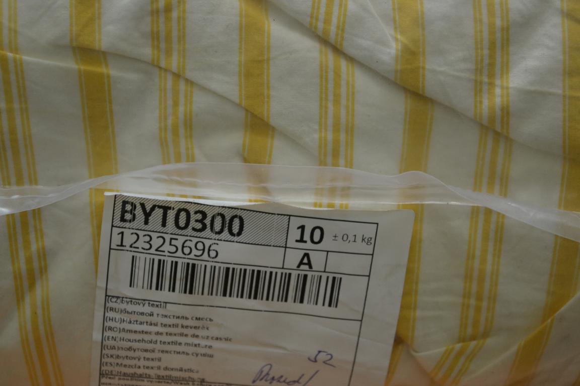 BYT0300 Смесь бытового текстиля; код мешка 12325696
