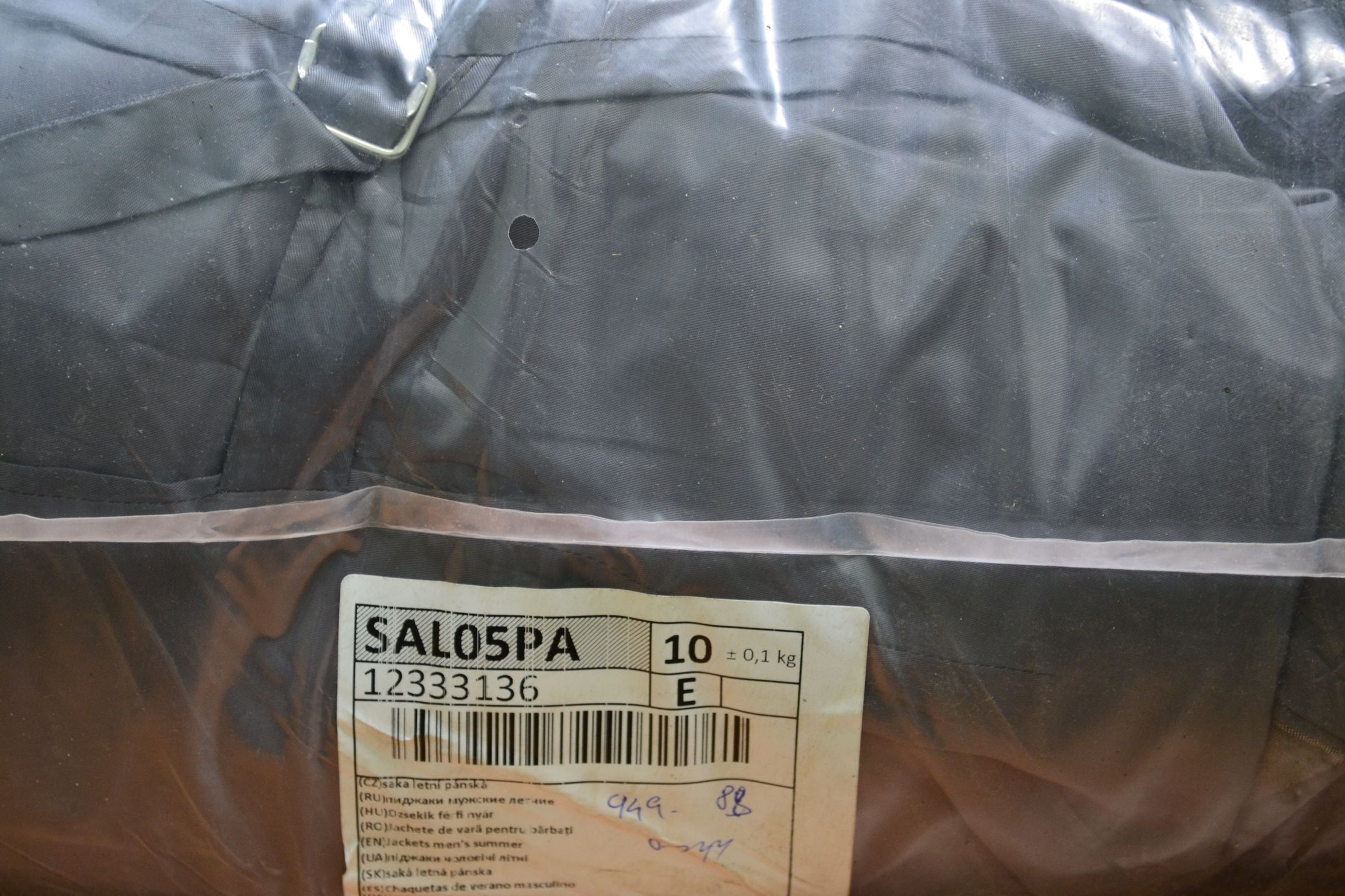 SAL05PA Мужские летние пиджаки; код мешка 12333136