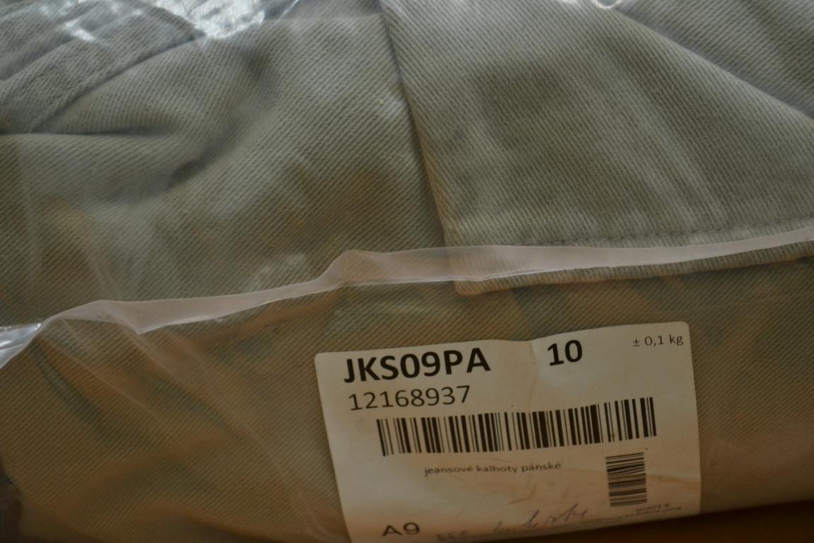 JKS09PA ;Джинсовые брюки мужские ;код мешка 12168937